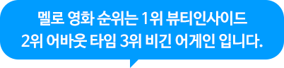 멜로 영화 순위는 1위 뷰티인사이드 2위 어바웃 타임 3위 비긴 어게인 입니다.